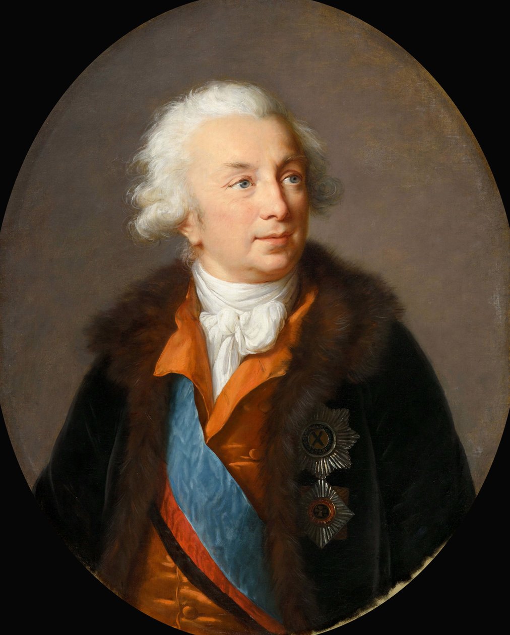 伊万-伊万诺维奇-舒瓦洛夫伯爵的肖像，1727-1797，约1796。 作者 伊丽莎白·路易丝·维吉·勒布朗