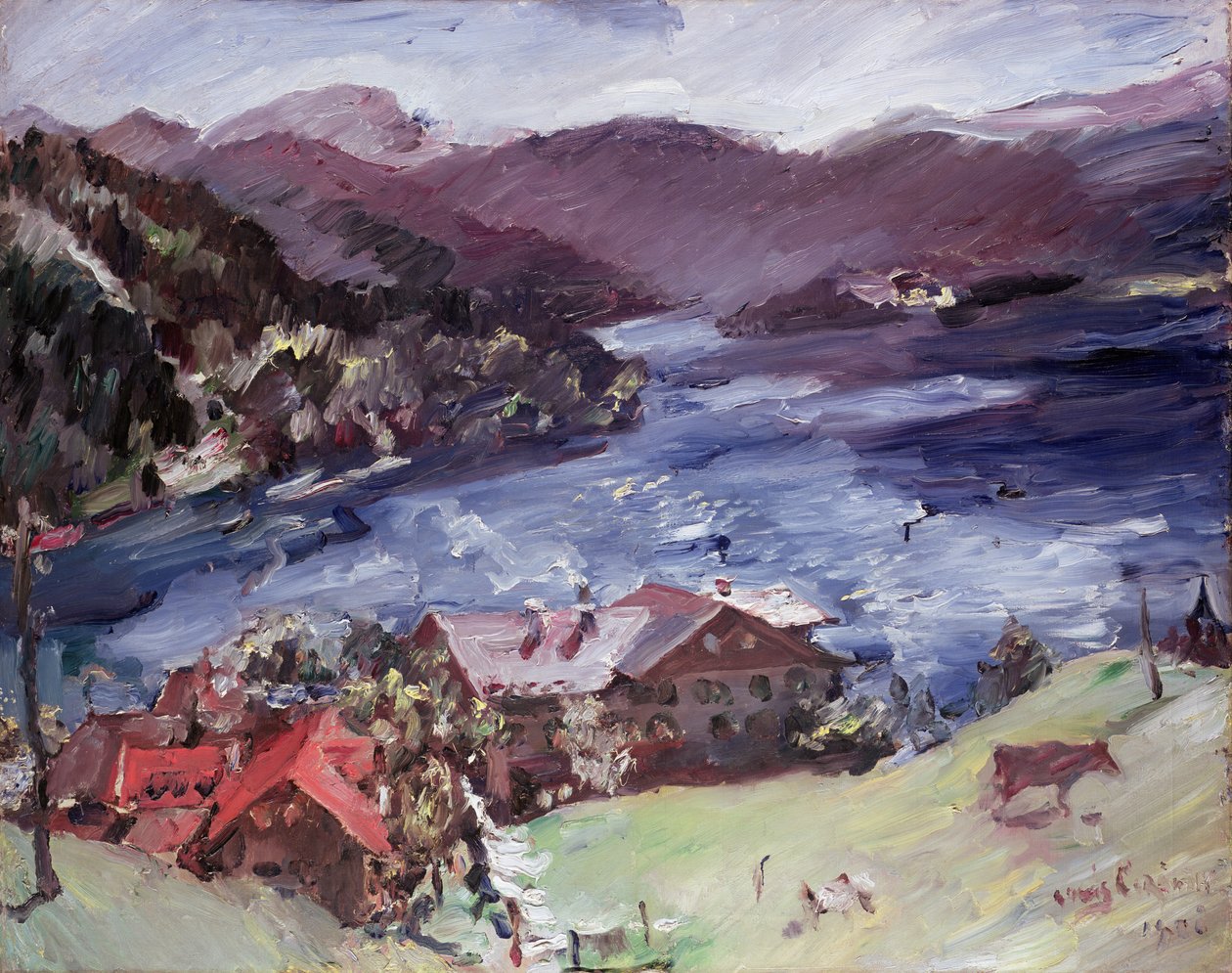 Walchensee，1921年 作者 洛维斯·科林斯（Lovis Corinth）