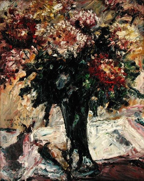 菊花，1922年 作者 洛维斯·科林斯（Lovis Corinth）