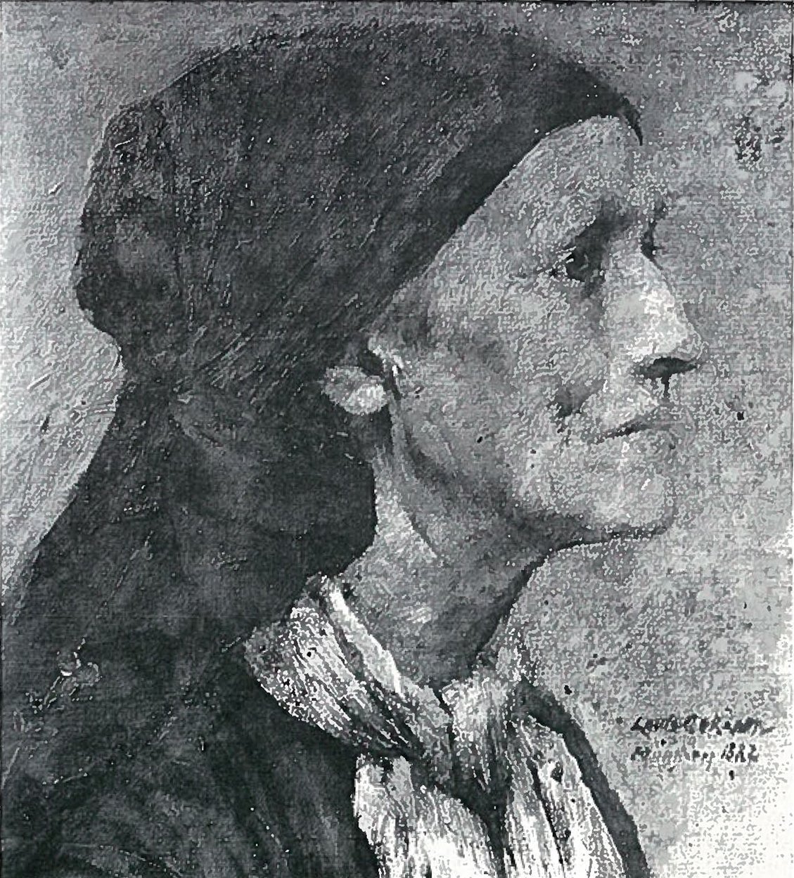老女人 作者 洛维斯·科林斯（Lovis Corinth）