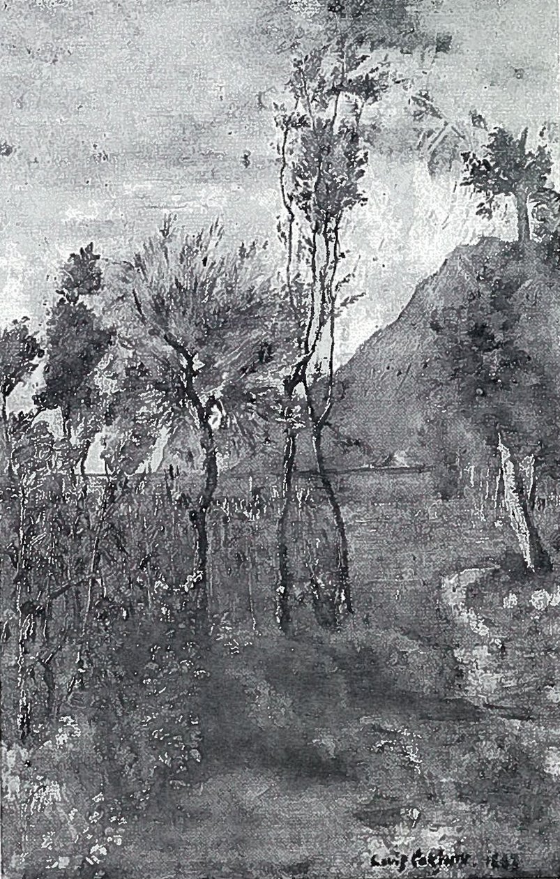在加尔达湖 作者 洛维斯·科林斯（Lovis Corinth）