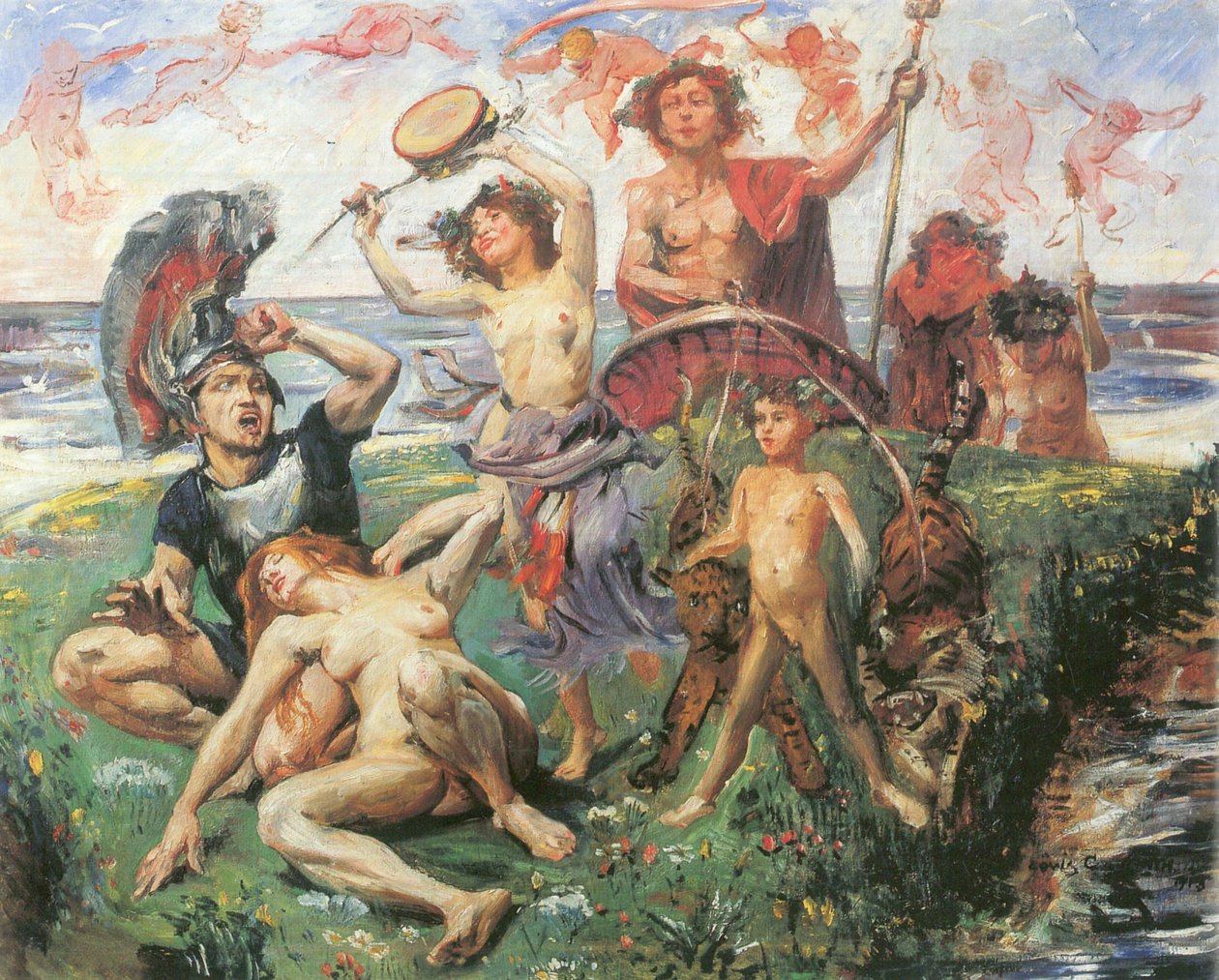 纳里索恩的阿里阿德涅 作者 洛维斯·科林斯（Lovis Corinth）