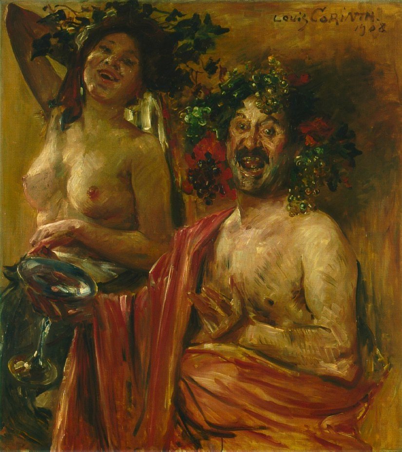 Bchchantenparn 作者 洛维斯·科林斯（Lovis Corinth）
