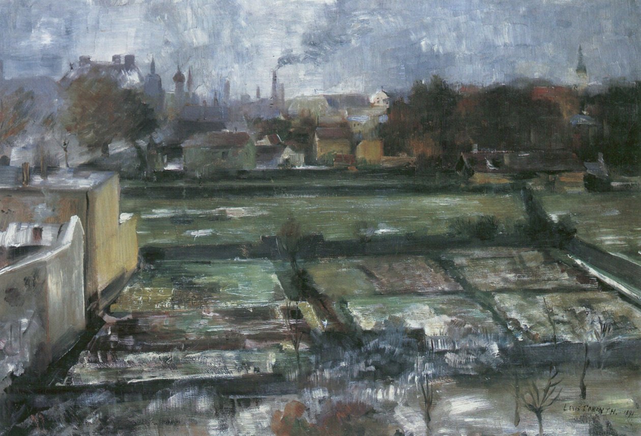 从工作室查看 作者 洛维斯·科林斯（Lovis Corinth）
