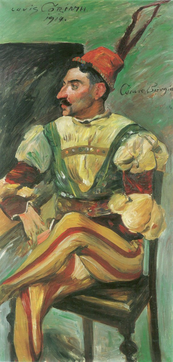 Cesare Borgia Arthur Kraftn 作者 洛维斯·科林斯（Lovis Corinth）