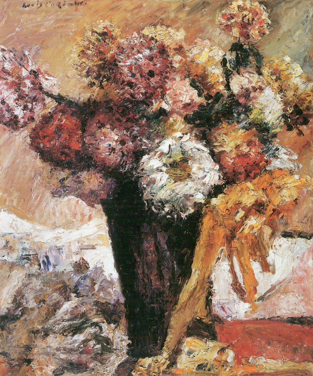 菊花IIn 作者 洛维斯·科林斯（Lovis Corinth）