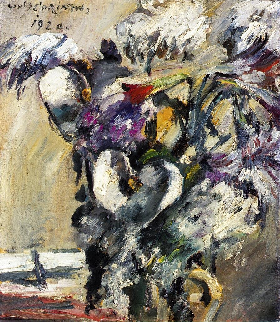 菊花和卡伦 作者 洛维斯·科林斯（Lovis Corinth）