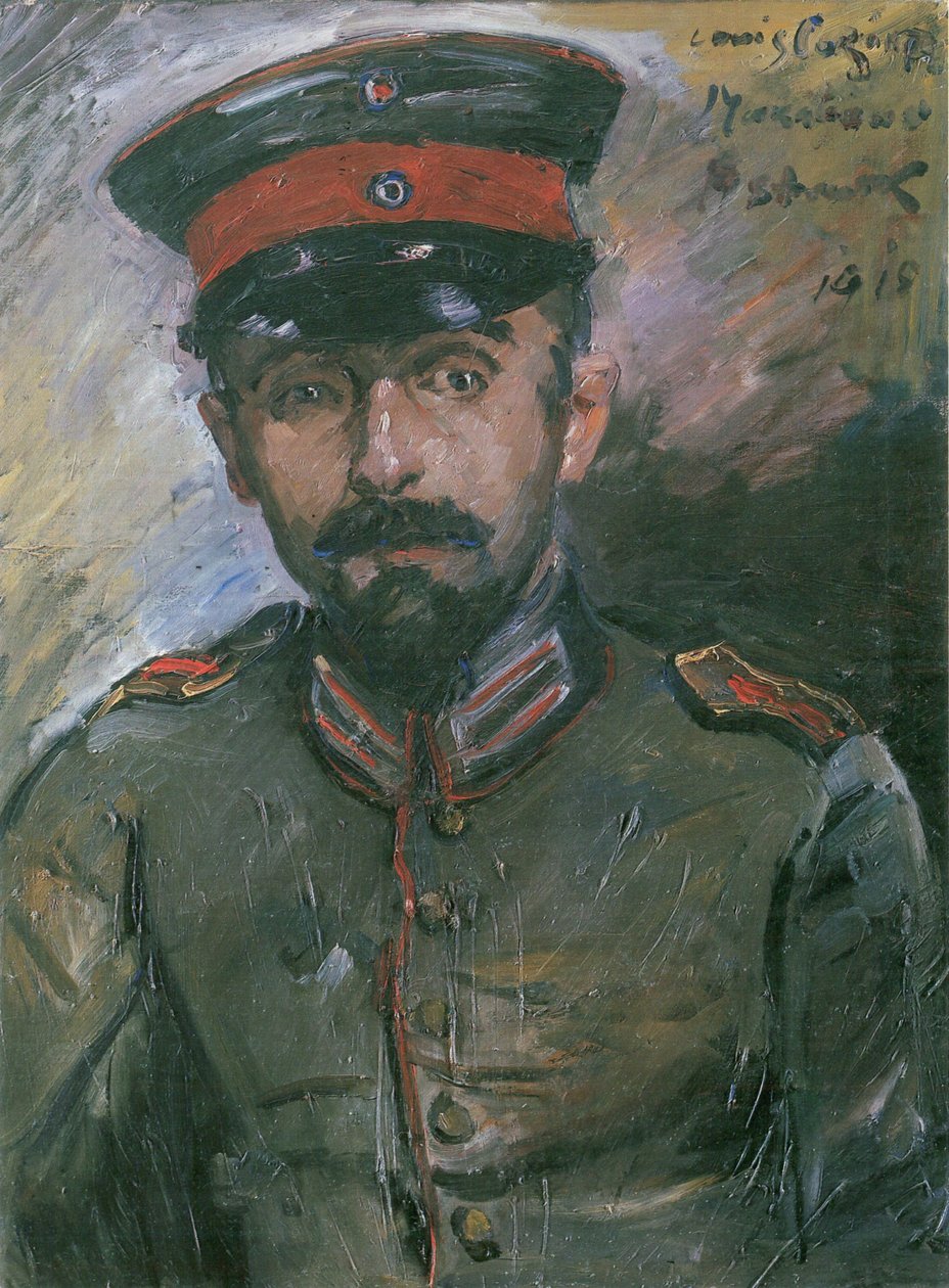 画家Makkabaus-Hermann Struck 作者 洛维斯·科林斯（Lovis Corinth）