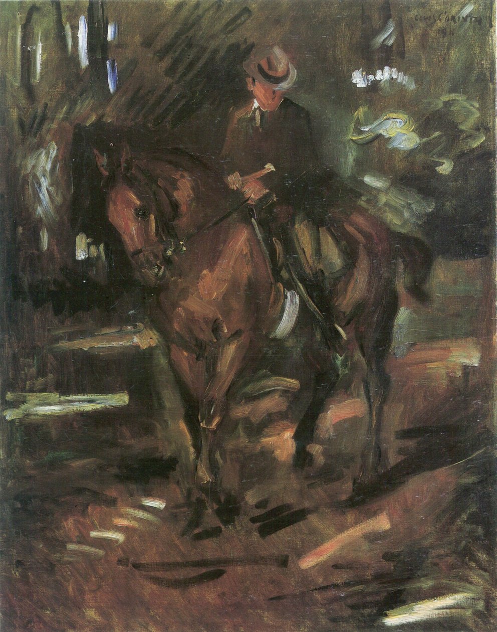 早上骑 作者 洛维斯·科林斯（Lovis Corinth）