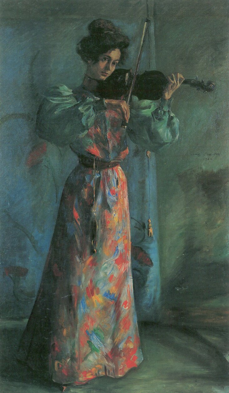 小提琴手 作者 洛维斯·科林斯（Lovis Corinth）