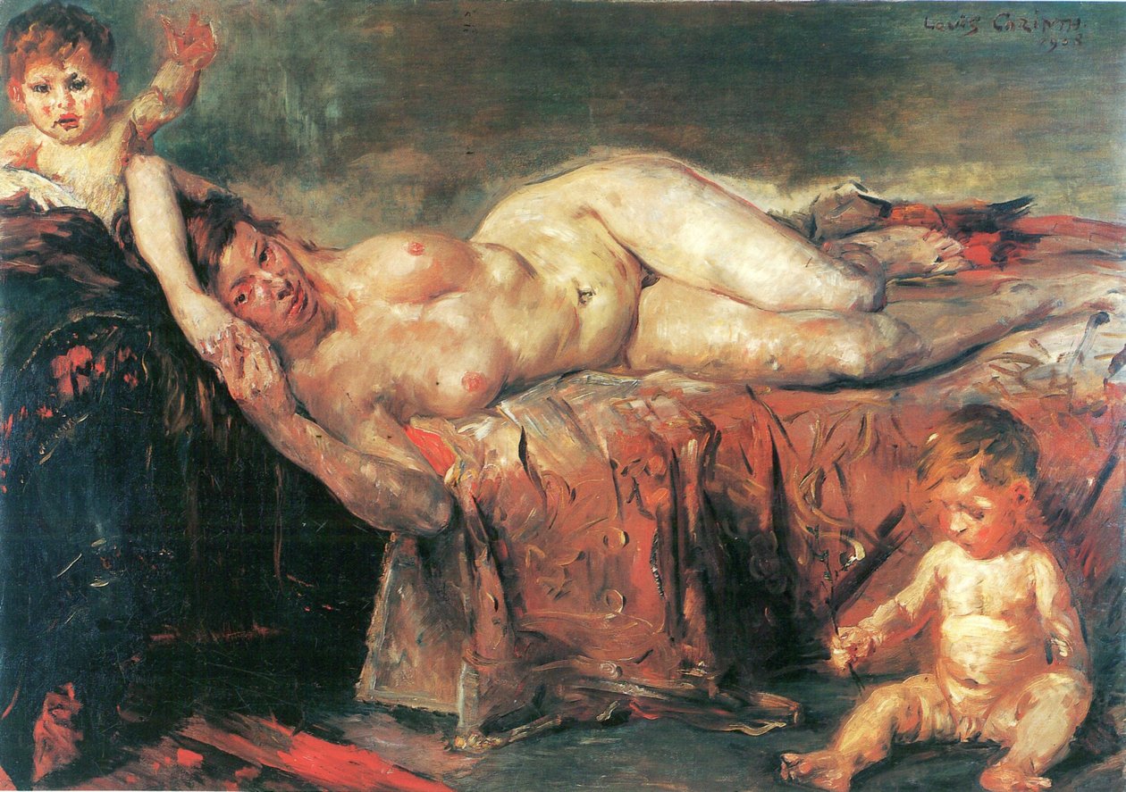 裸体 作者 洛维斯·科林斯（Lovis Corinth）
