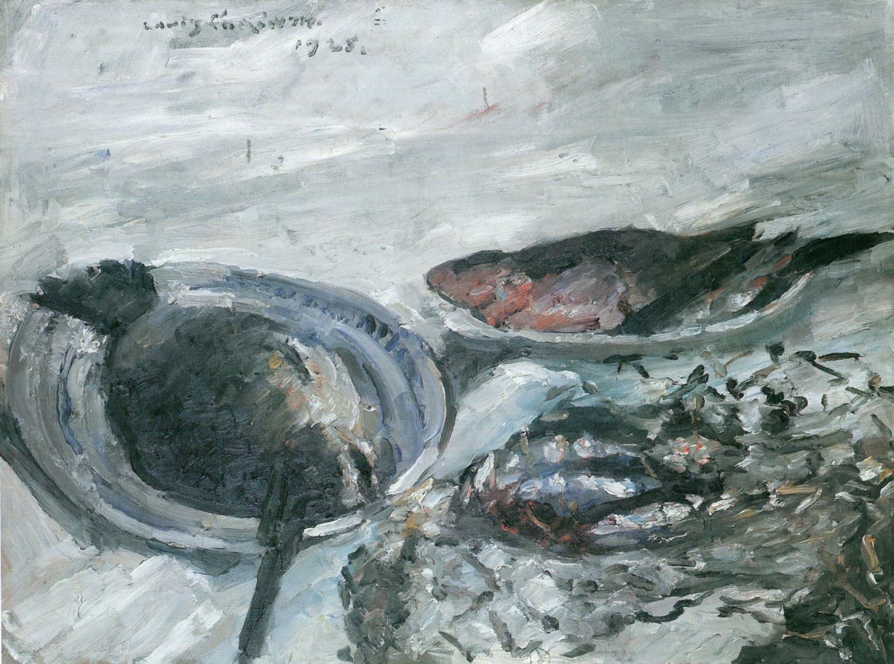 鱼仍然Lebenn 作者 洛维斯·科林斯（Lovis Corinth）