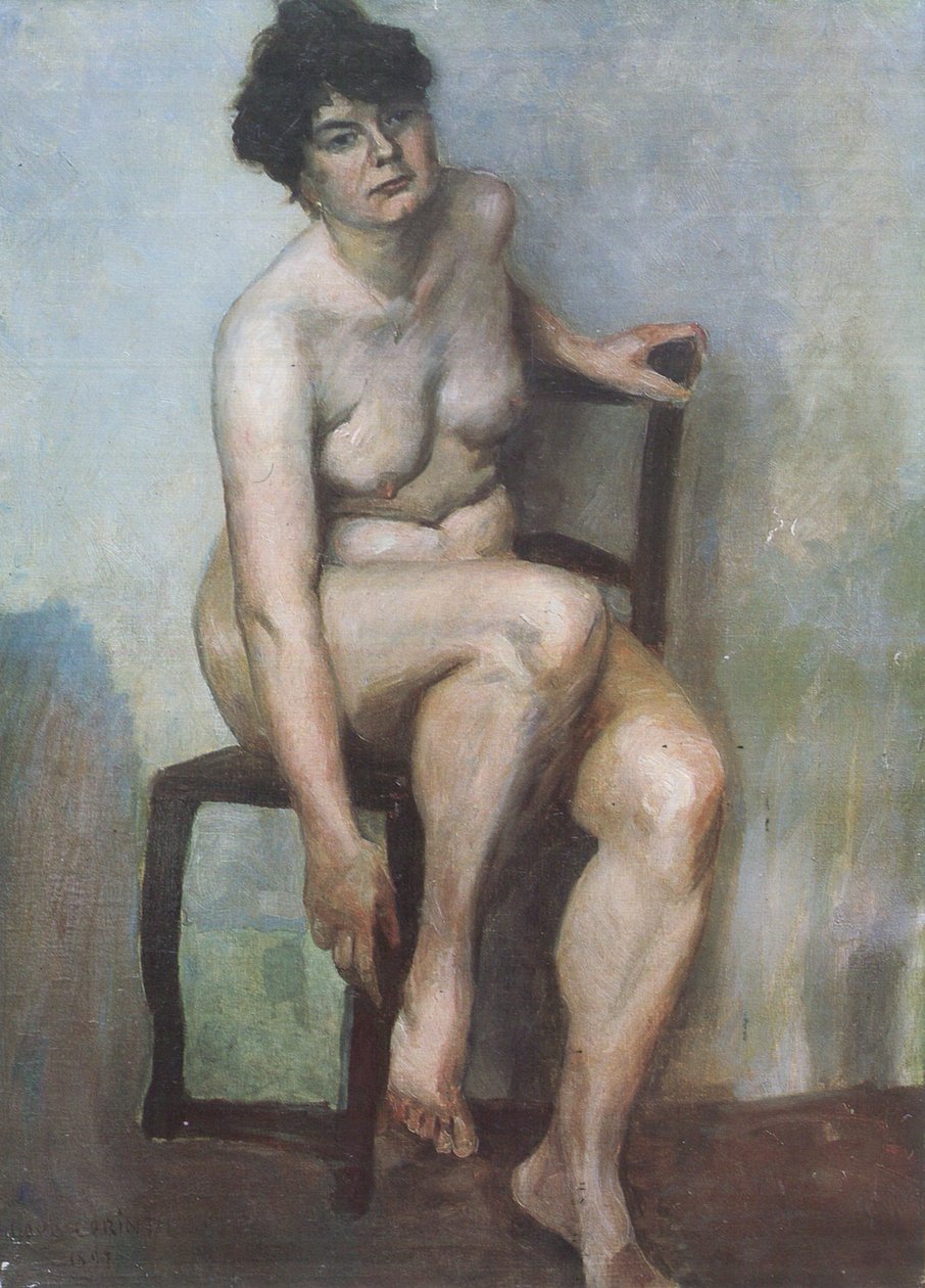 裸女 作者 洛维斯·科林斯（Lovis Corinth）