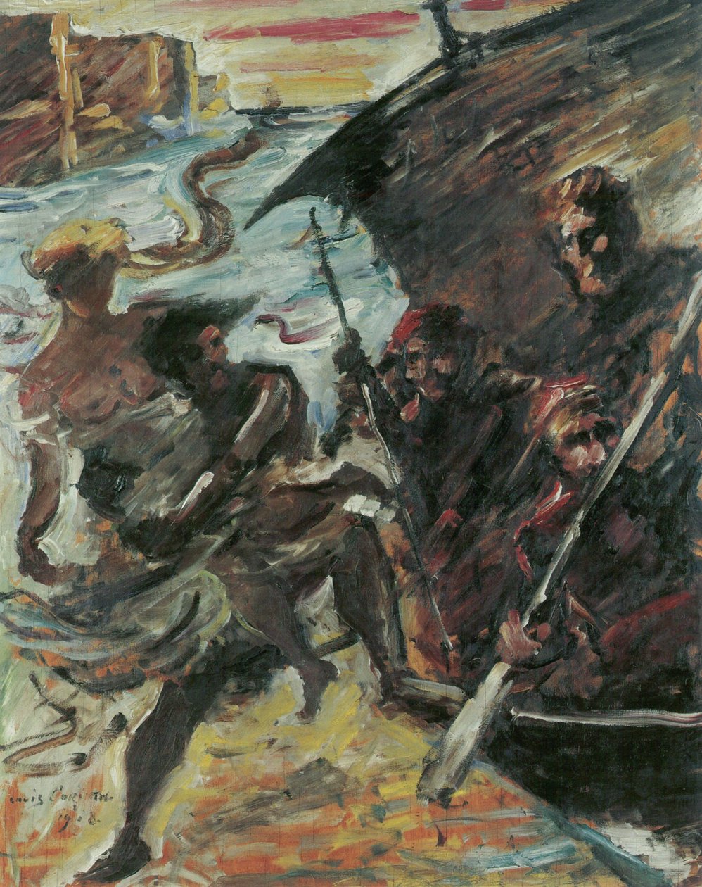 女人Raubn 作者 洛维斯·科林斯（Lovis Corinth）