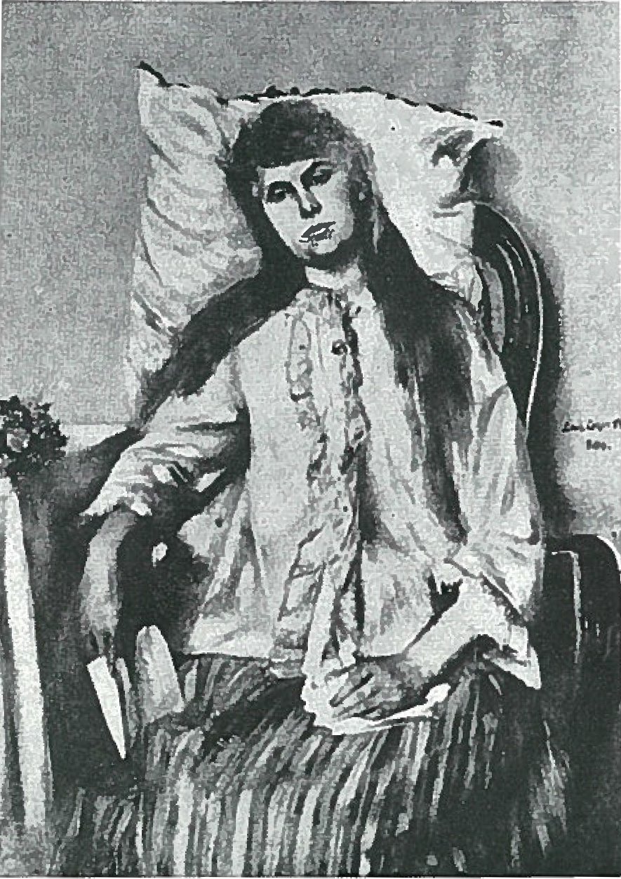 恢复Madchen 作者 洛维斯·科林斯（Lovis Corinth）