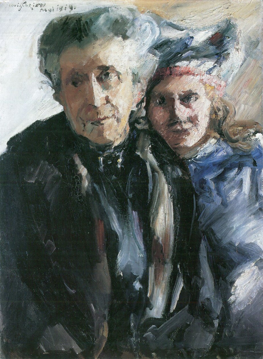 祖母和孙女 作者 洛维斯·科林斯（Lovis Corinth）