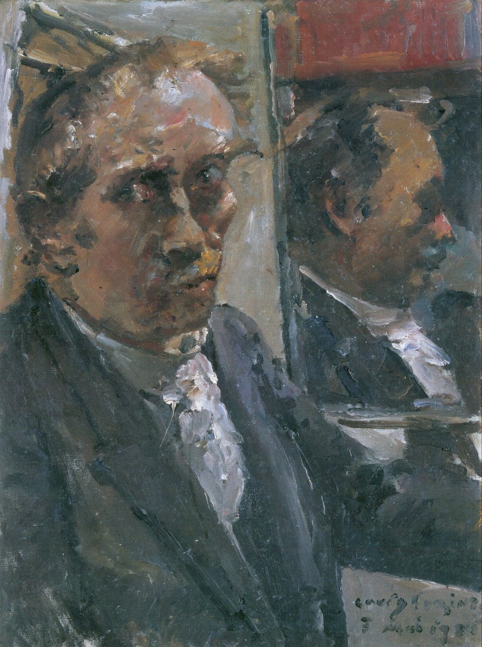 最后的自画像 作者 洛维斯·科林斯（Lovis Corinth）