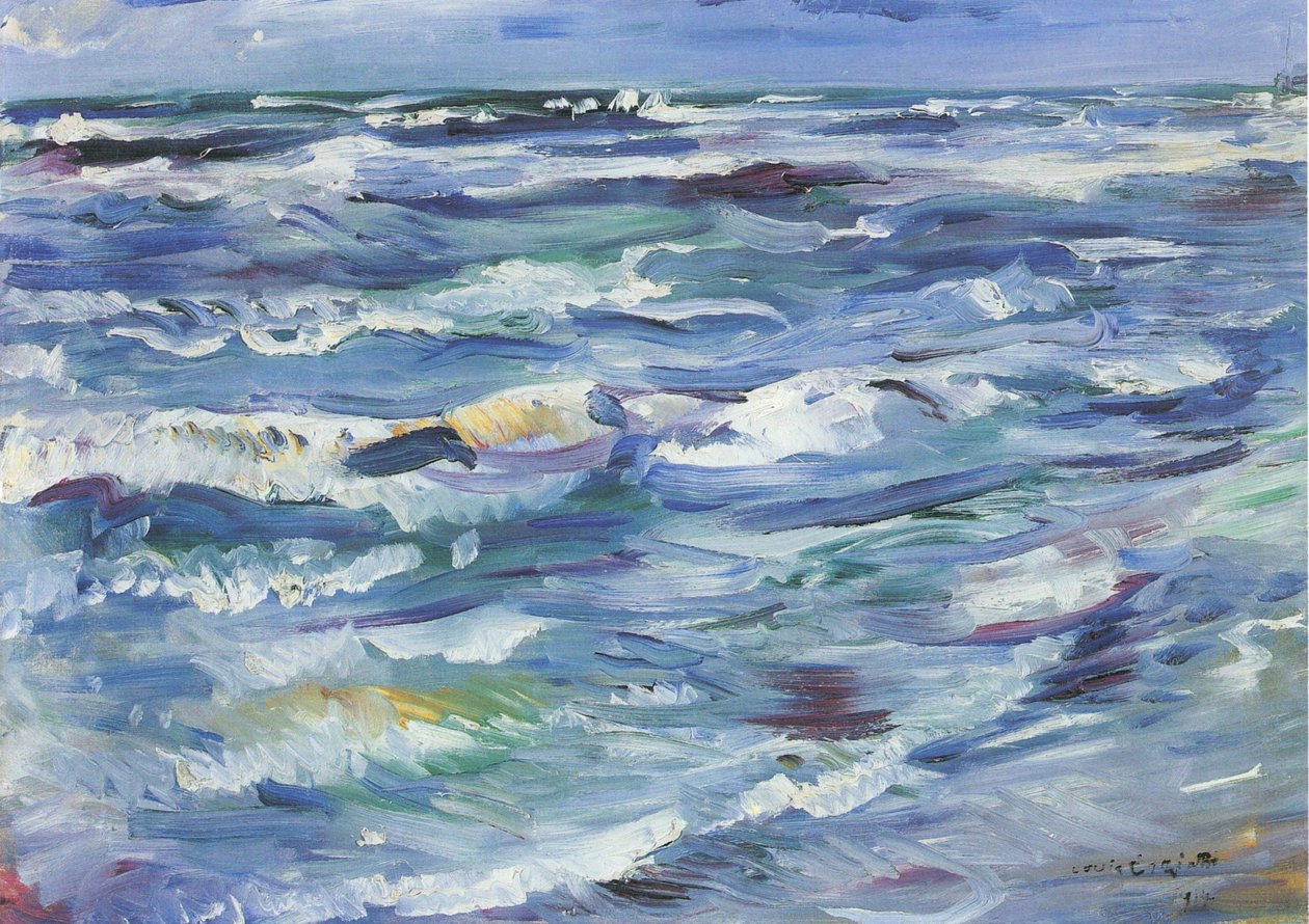 拉斯佩齐安海 作者 洛维斯·科林斯（Lovis Corinth）
