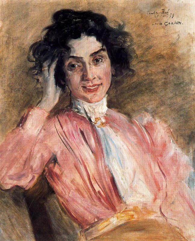 Portrat Centa Bren 作者 洛维斯·科林斯（Lovis Corinth）