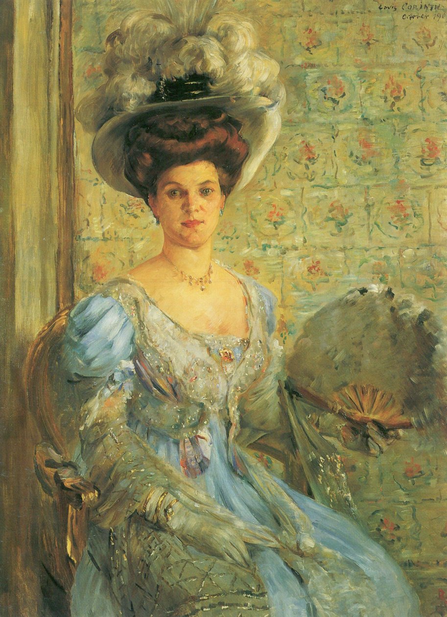 肖像伯爵夫人Finkh Eleonore von Wilken 作者 洛维斯·科林斯（Lovis Corinth）