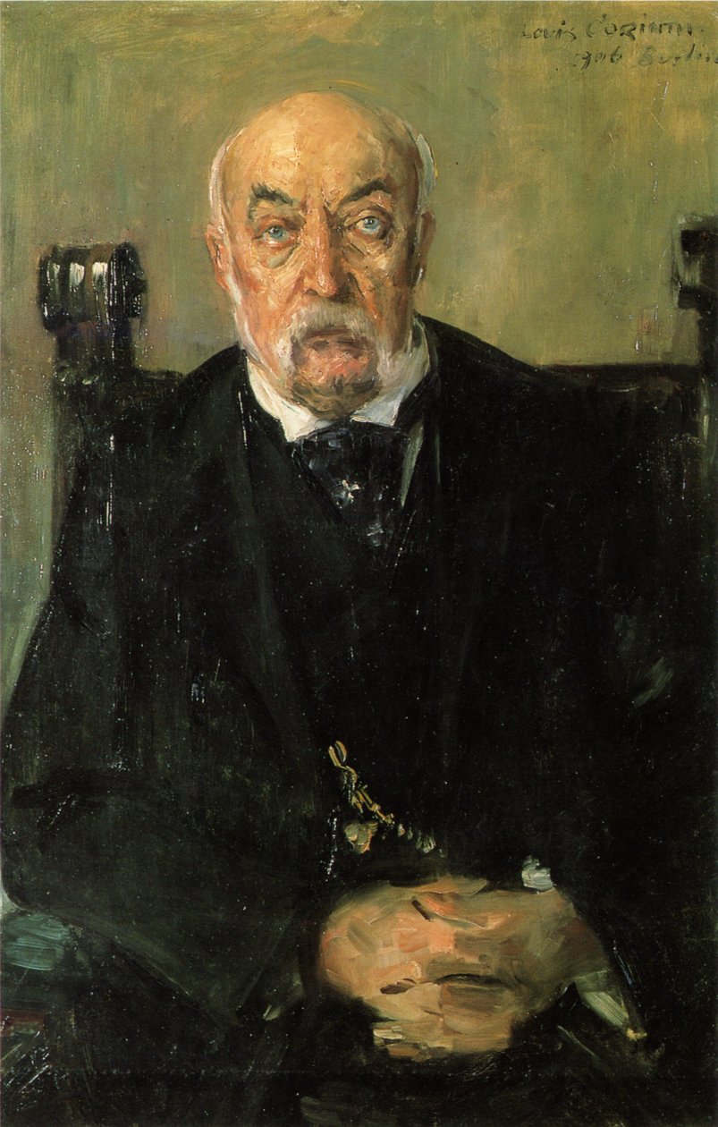 首席小屋大师Zollnern的肖像 作者 洛维斯·科林斯（Lovis Corinth）