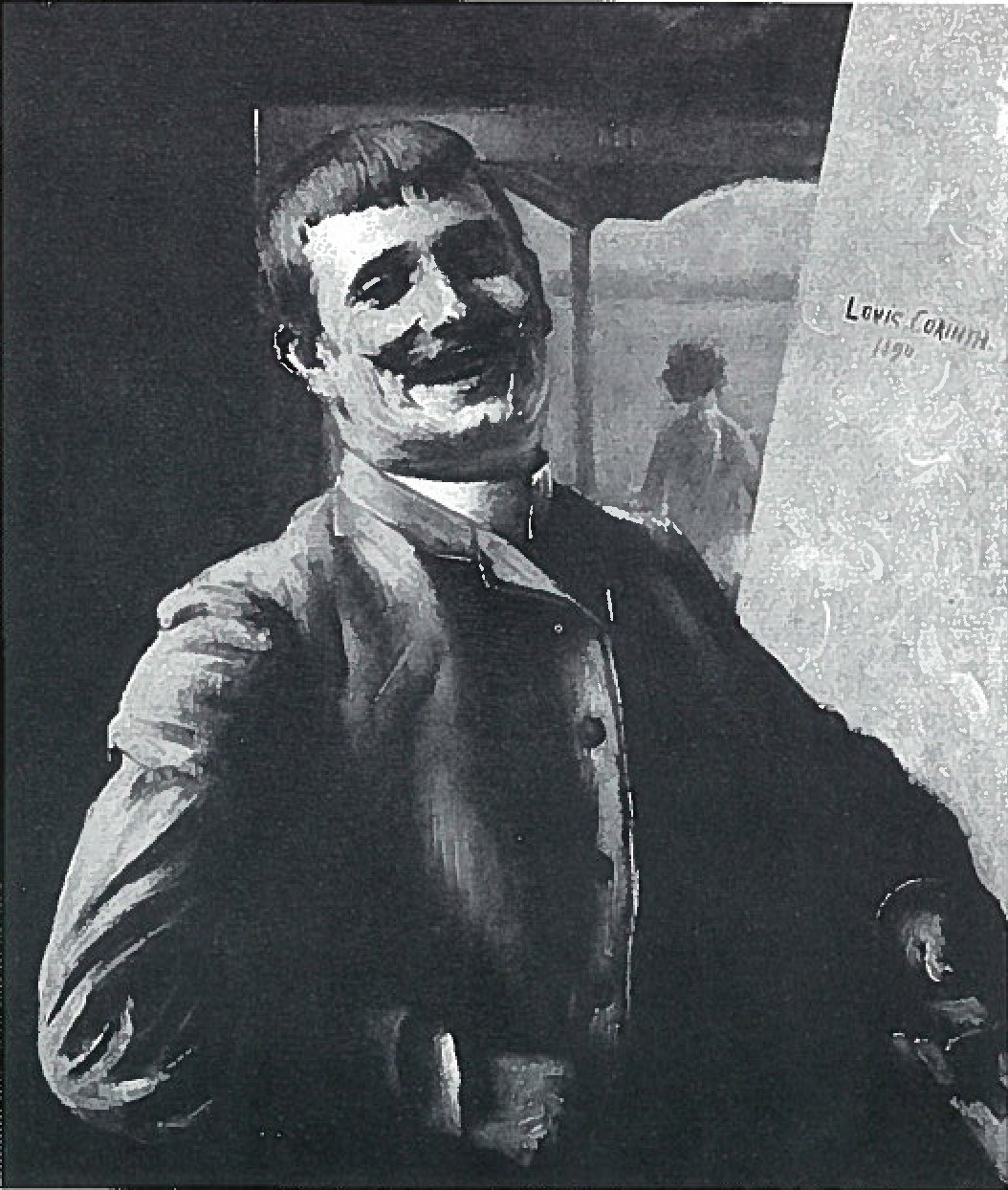 画家Bublitzn的画像 作者 洛维斯·科林斯（Lovis Corinth）