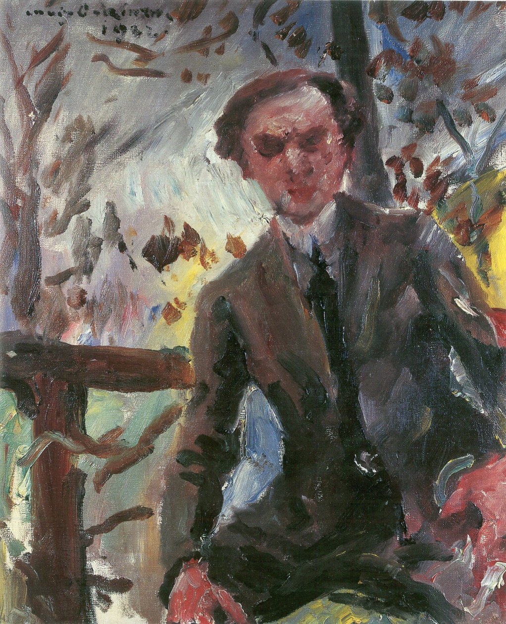 画家Leo Michelsonn的画像 作者 洛维斯·科林斯（Lovis Corinth）