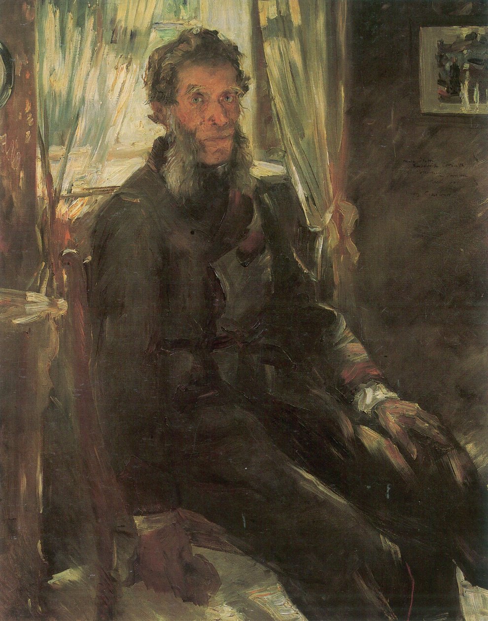 欧姆弗里德里希科林斯的肖像 作者 洛维斯·科林斯（Lovis Corinth）