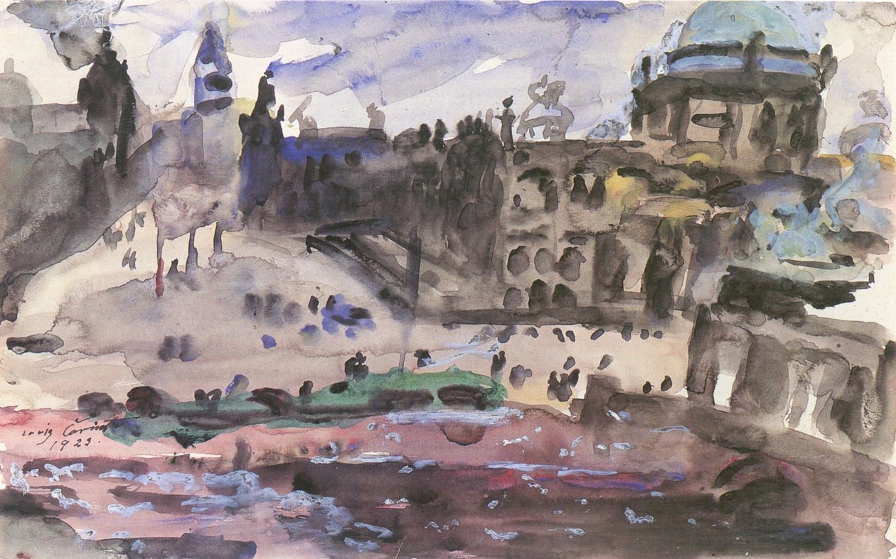 城堡Freiheitn 作者 洛维斯·科林斯（Lovis Corinth）