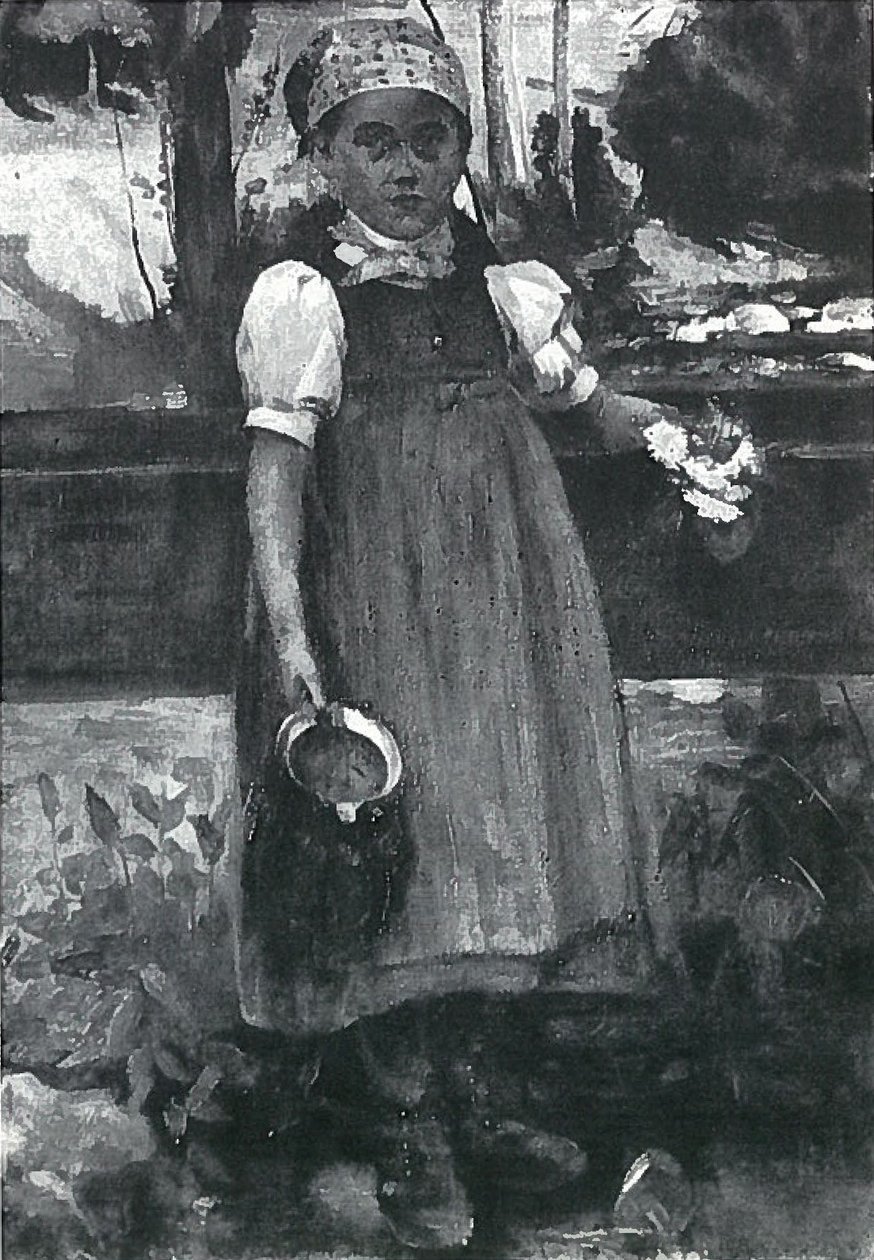黑森林女孩玛丽安 作者 洛维斯·科林斯（Lovis Corinth）