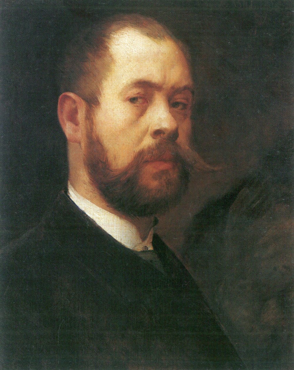 SelbstportratnEnglish：Self Portraitn 作者 洛维斯·科林斯（Lovis Corinth）