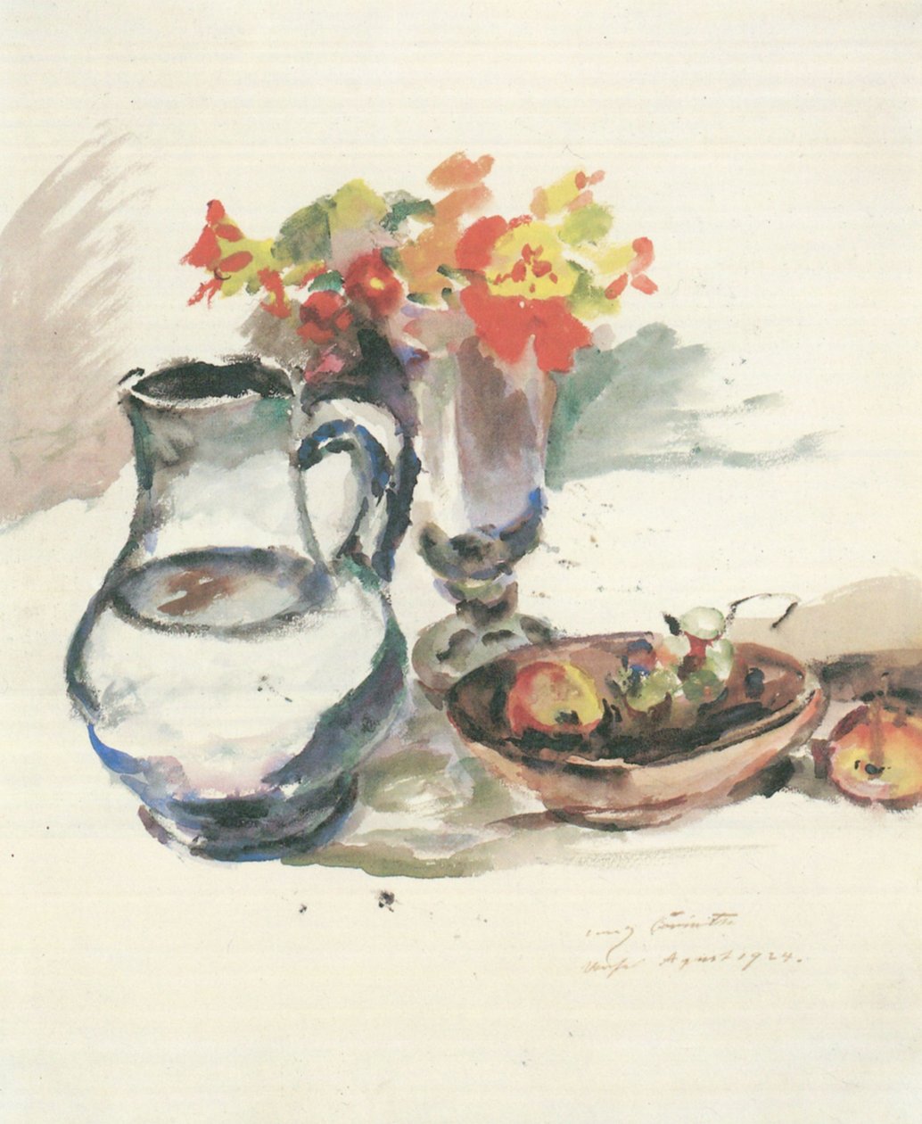 静物Capuchin Straun 作者 洛维斯·科林斯（Lovis Corinth）