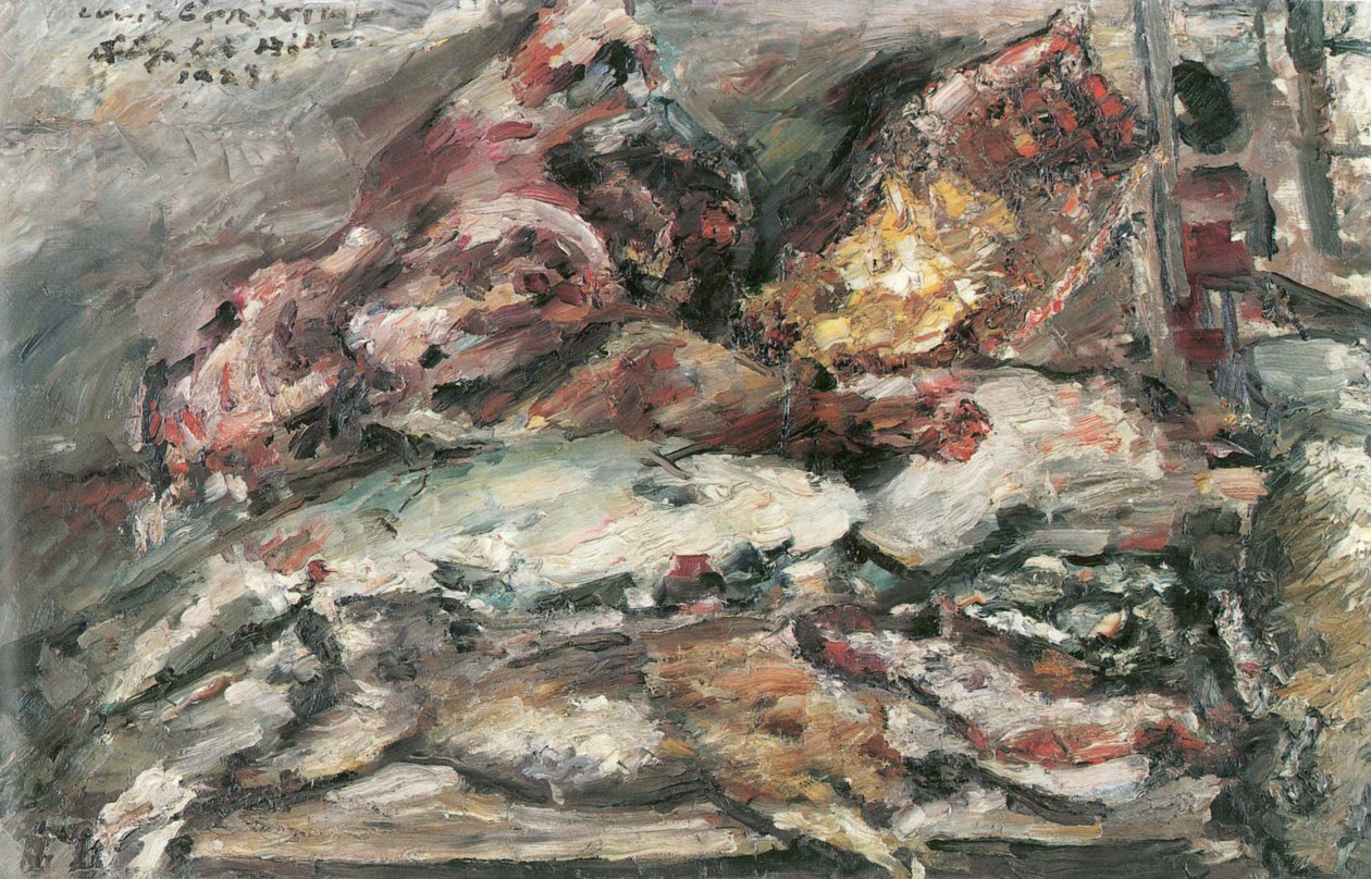 Villertiualien在Hiller附近的Hiller，在餐馆Hiller，Berlinn的柏林Kuhlraum 作者 洛维斯·科林斯（Lovis Corinth）