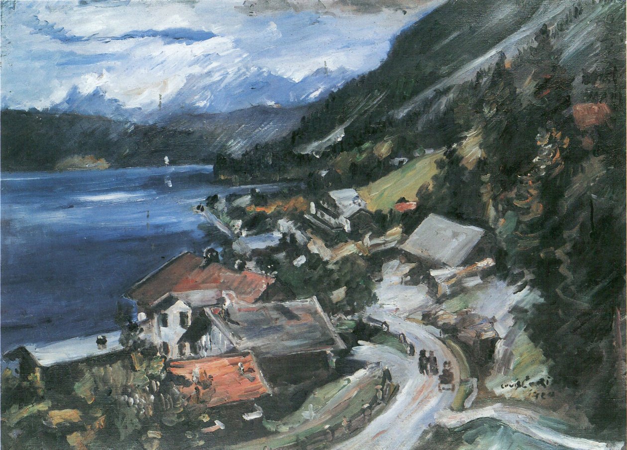 Walchensee，蛇纹石 作者 洛维斯·科林斯（Lovis Corinth）