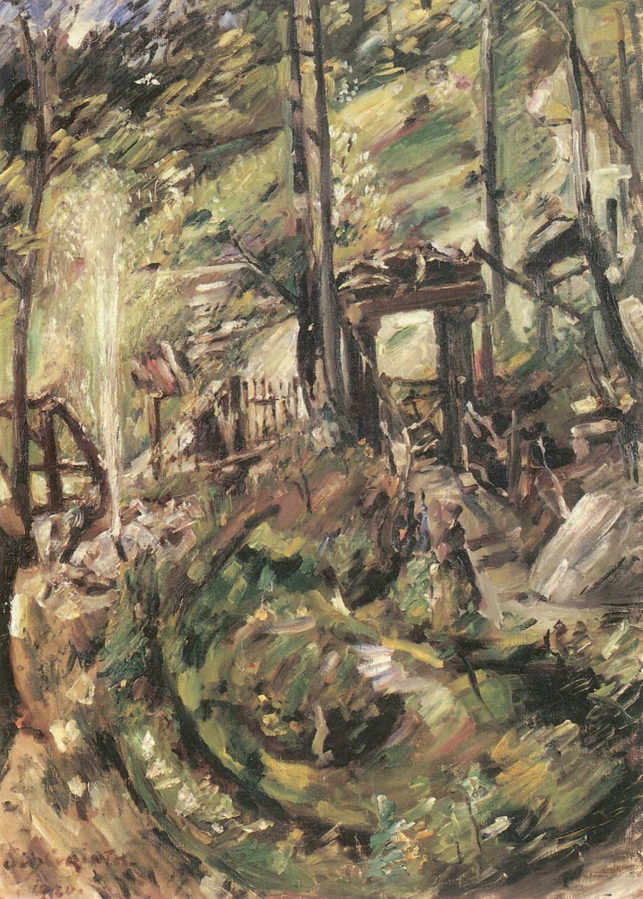 Walchensee，Springbrunnenn 作者 洛维斯·科林斯（Lovis Corinth）