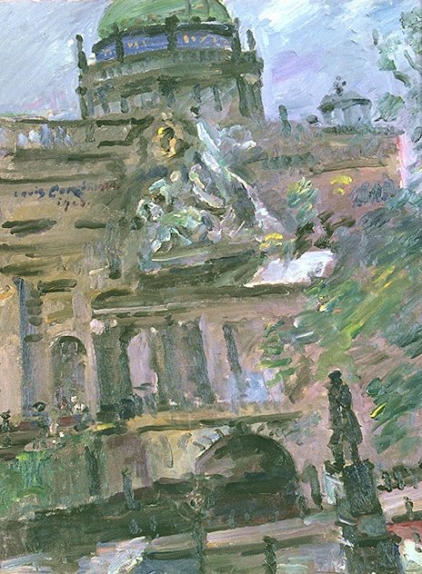 柏林的Schlofreiheit，1923年柏林 作者 洛维斯·科林斯（Lovis Corinth）