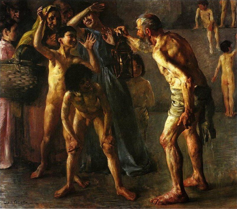 第欧根尼 作者 洛维斯·科林斯（Lovis Corinth）