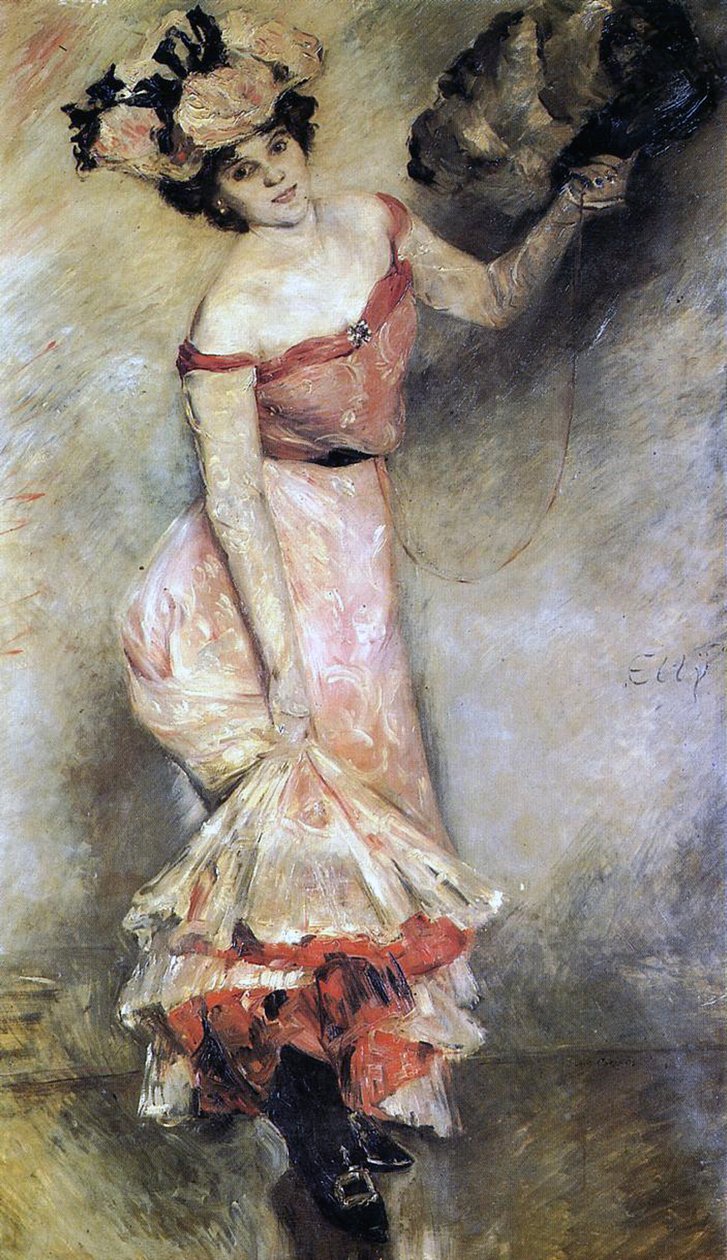 Elly，1889 作者 洛维斯·科林斯（Lovis Corinth）