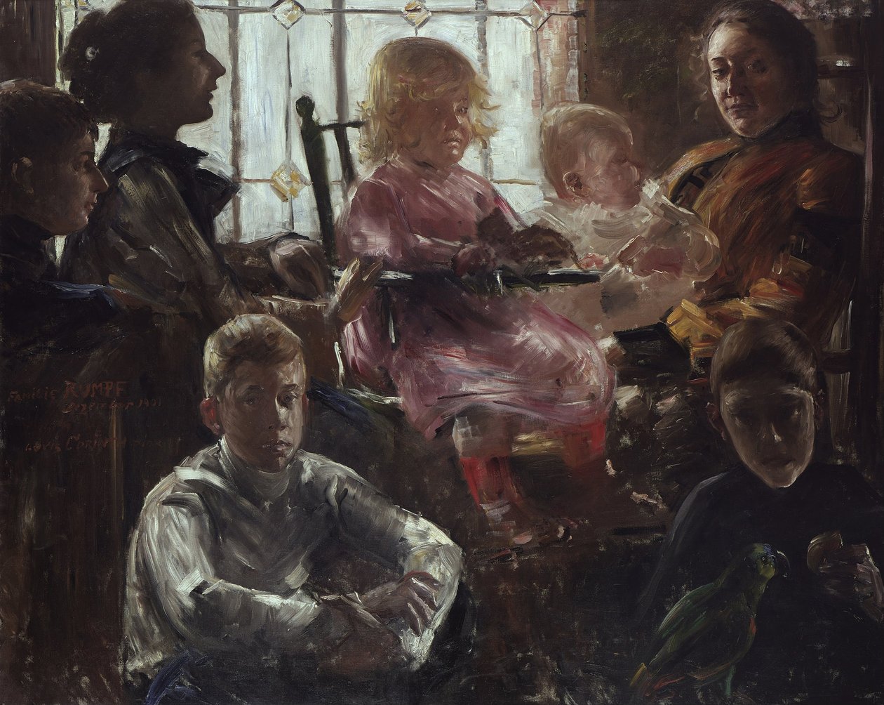 家庭船体 作者 洛维斯·科林斯（Lovis Corinth）