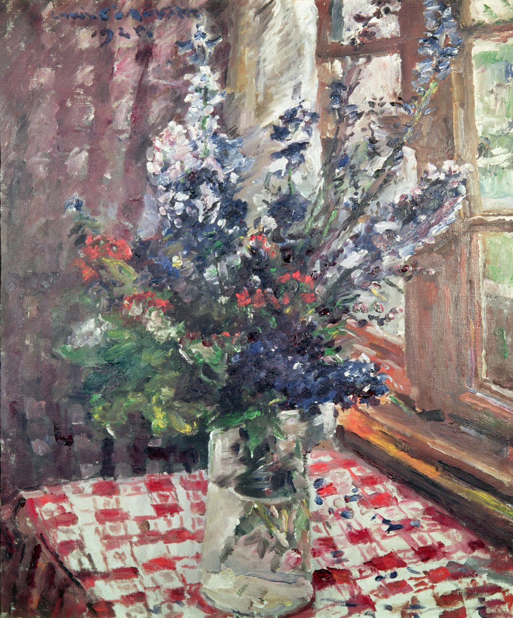 拉克斯珀，1924年 作者 洛维斯·科林斯（Lovis Corinth）