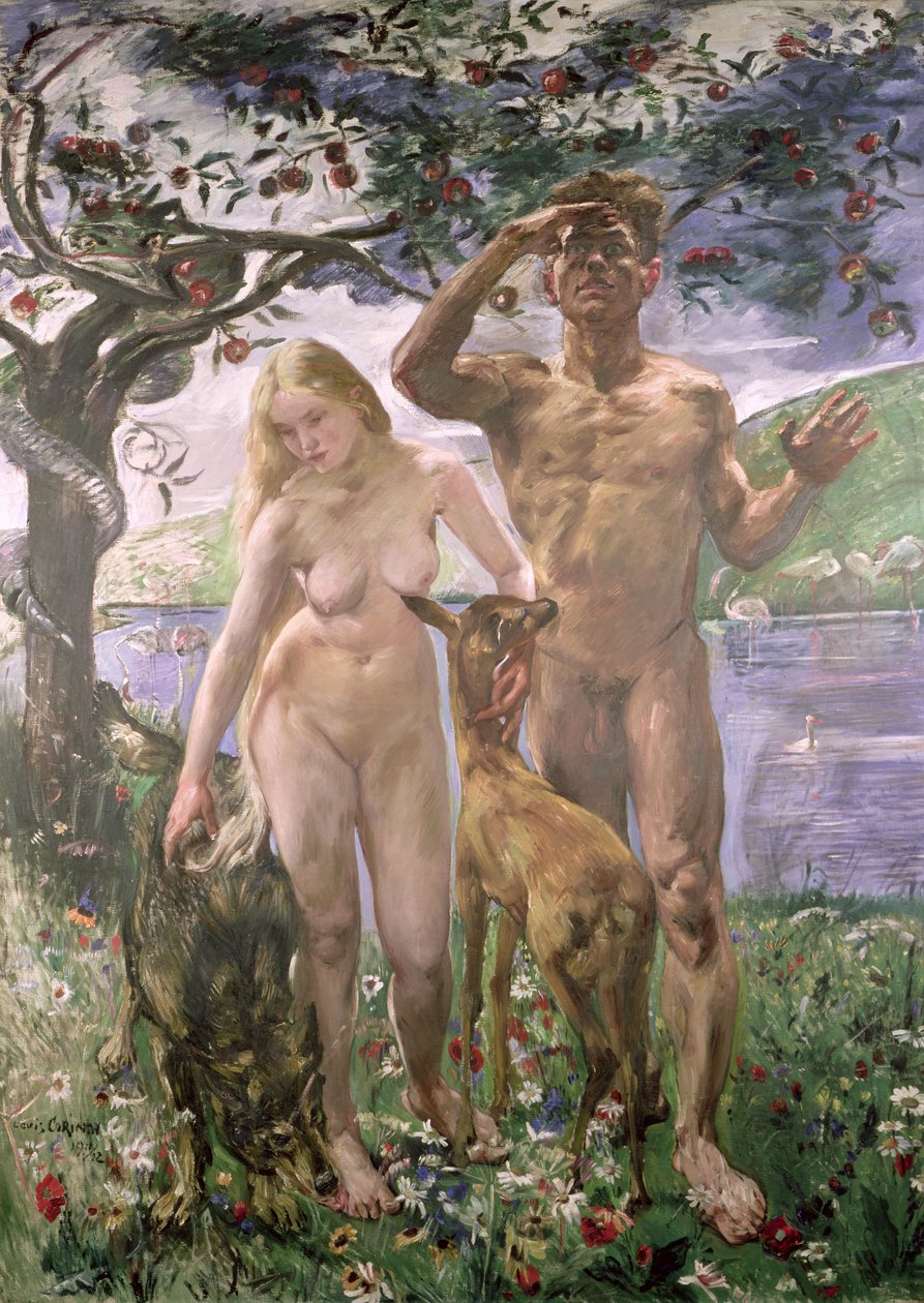 天堂，1911-12 作者 洛维斯·科林斯（Lovis Corinth）