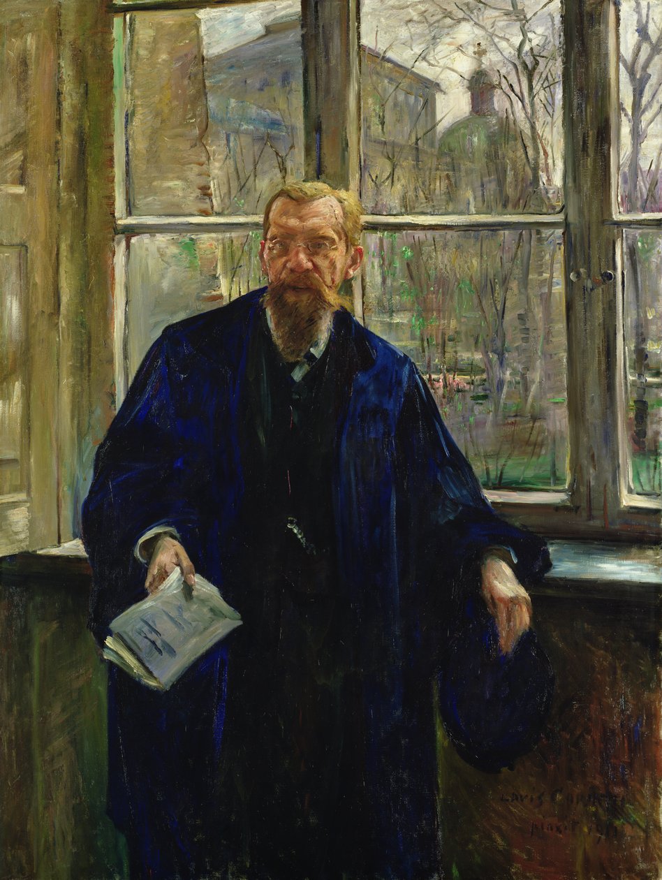 爱德华梅耶博士的肖像，1911年 作者 洛维斯·科林斯（Lovis Corinth）