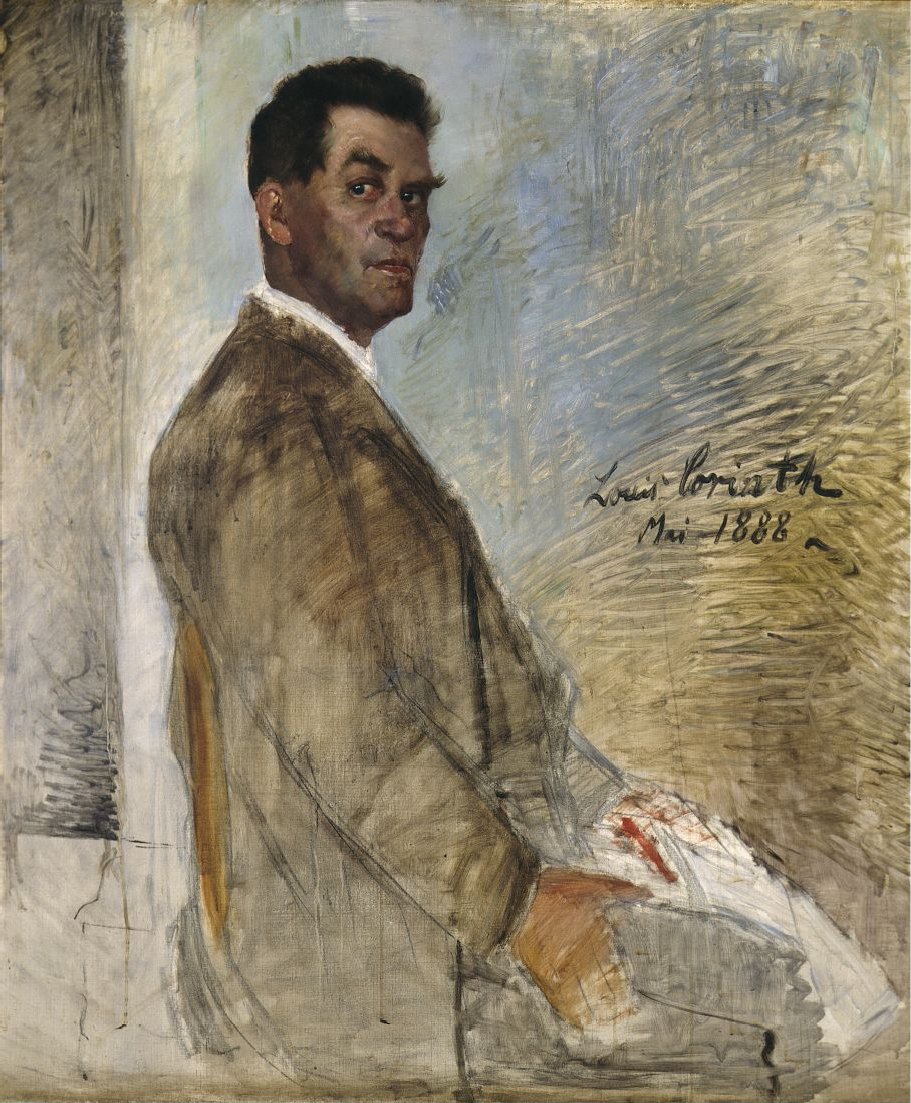 艺术家父亲Franz Heinrich Corinth的肖像 作者 洛维斯·科林斯（Lovis Corinth）