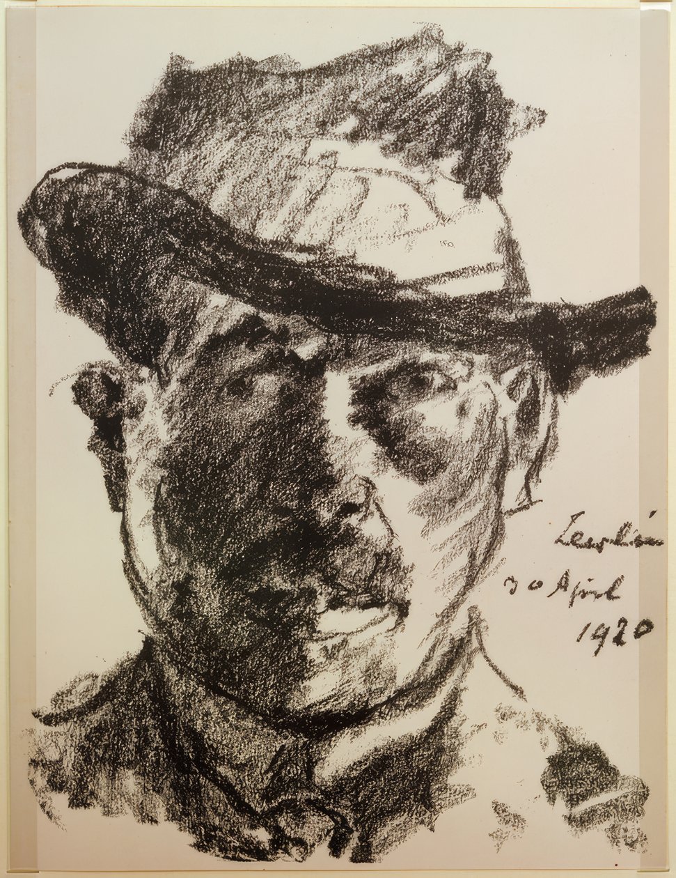 自画像 作者 洛维斯·科林斯（Lovis Corinth）