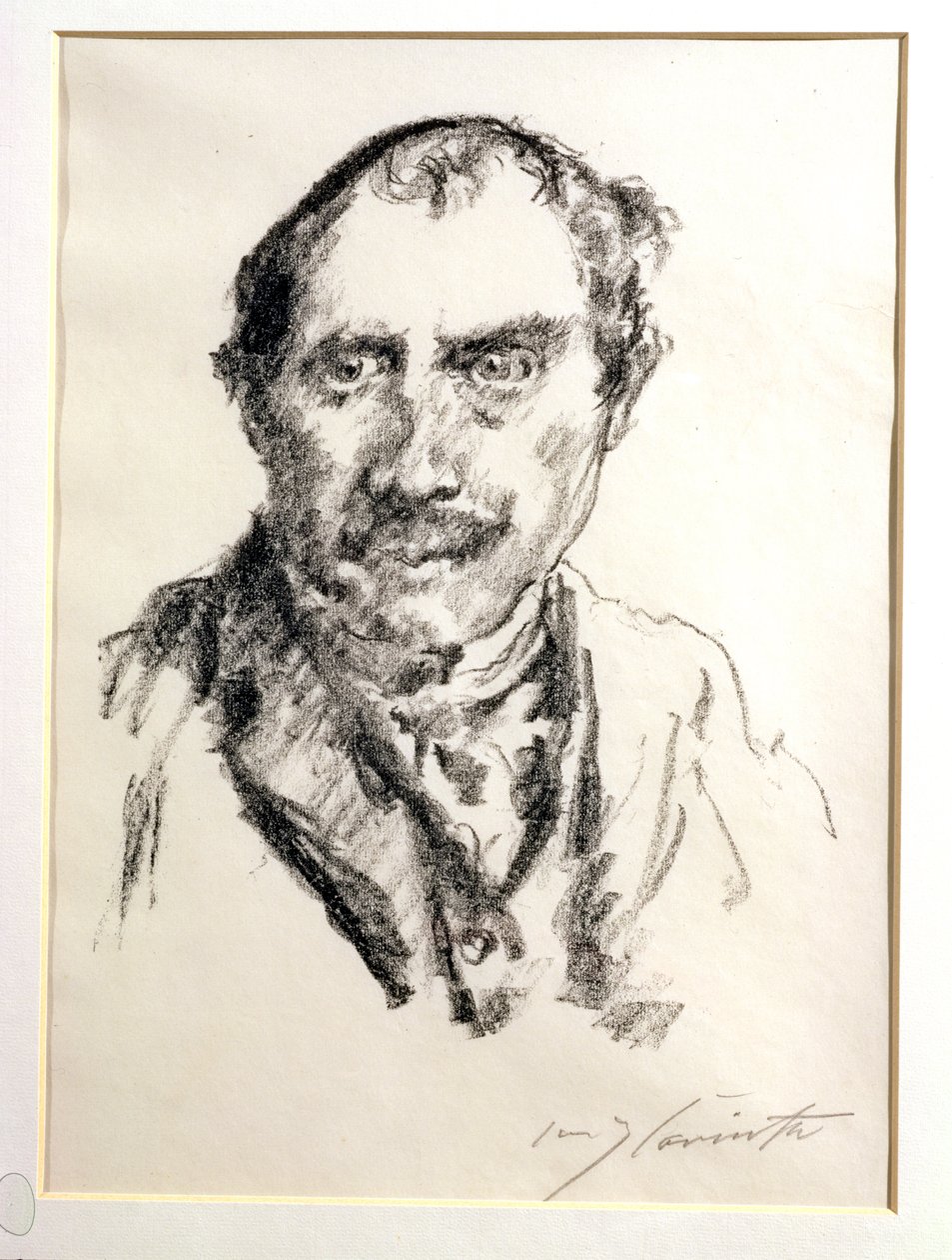自画像，1920年 作者 洛维斯·科林斯（Lovis Corinth）