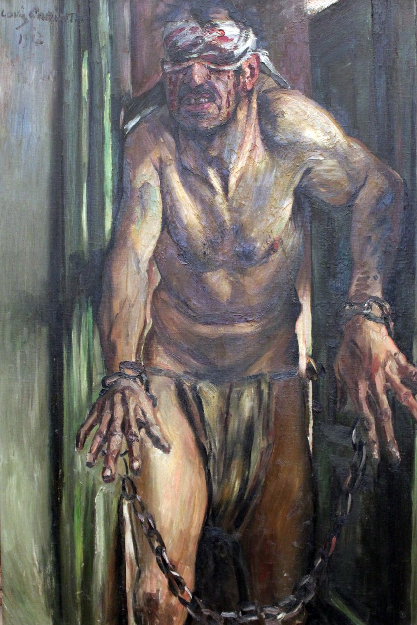 盲目的西蒙 作者 洛维斯·科林斯（Lovis Corinth）