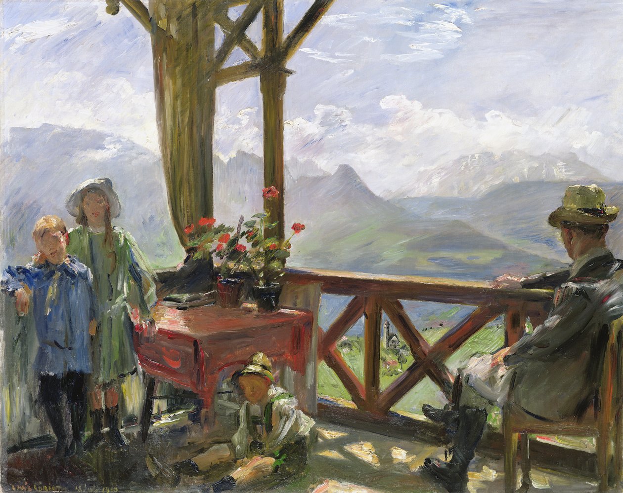 Klobenstein，1910年 作者 洛维斯·科林斯（Lovis Corinth）