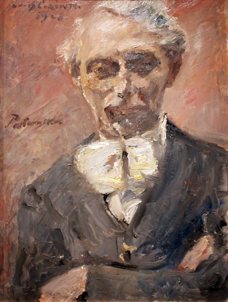 画家列昂尼德帕斯捷尔纳克 作者 洛维斯·科林斯（Lovis Corinth）