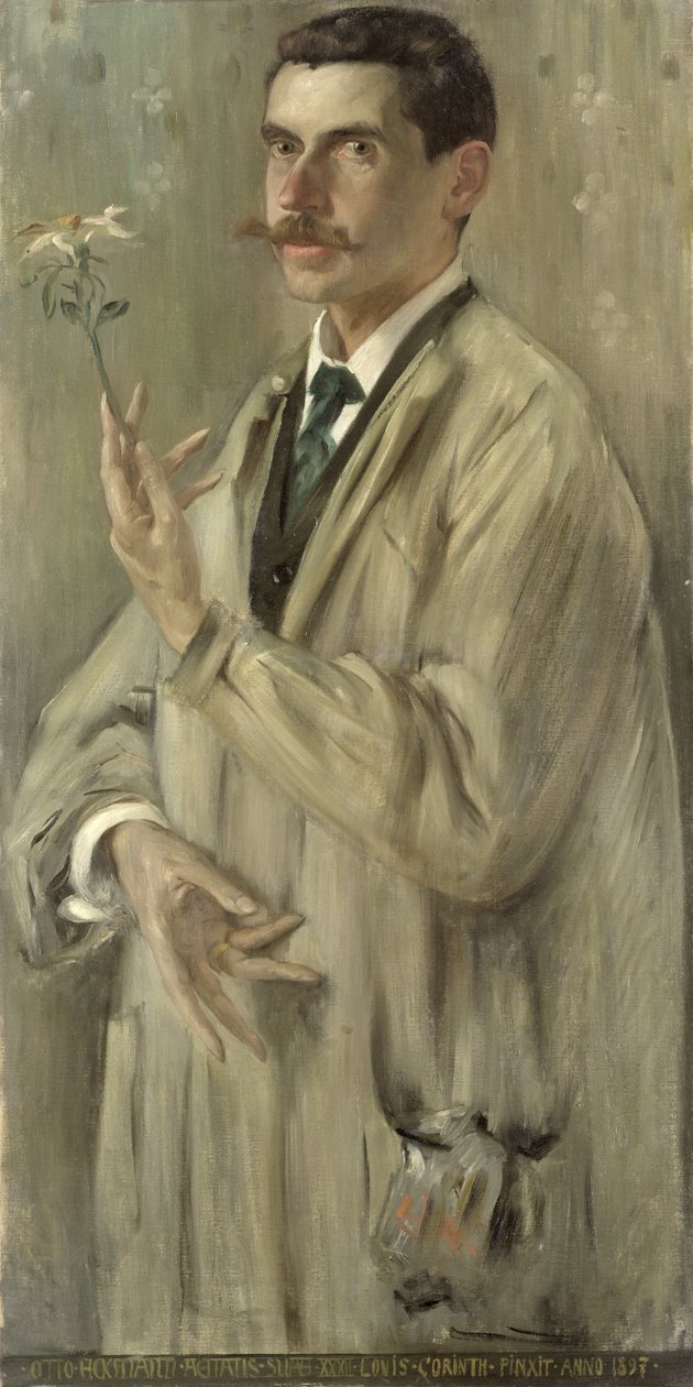 画家Otto Eckmann（1865-1902）1897 作者 洛维斯·科林斯（Lovis Corinth）