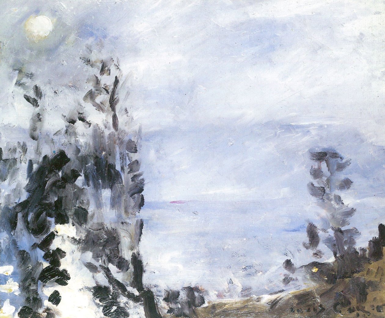 Walchensee，Junimond 作者 洛维斯·科林斯（Lovis Corinth）